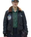 Charlotte Keene Silo S03 Flight Leather Bomber Jacket