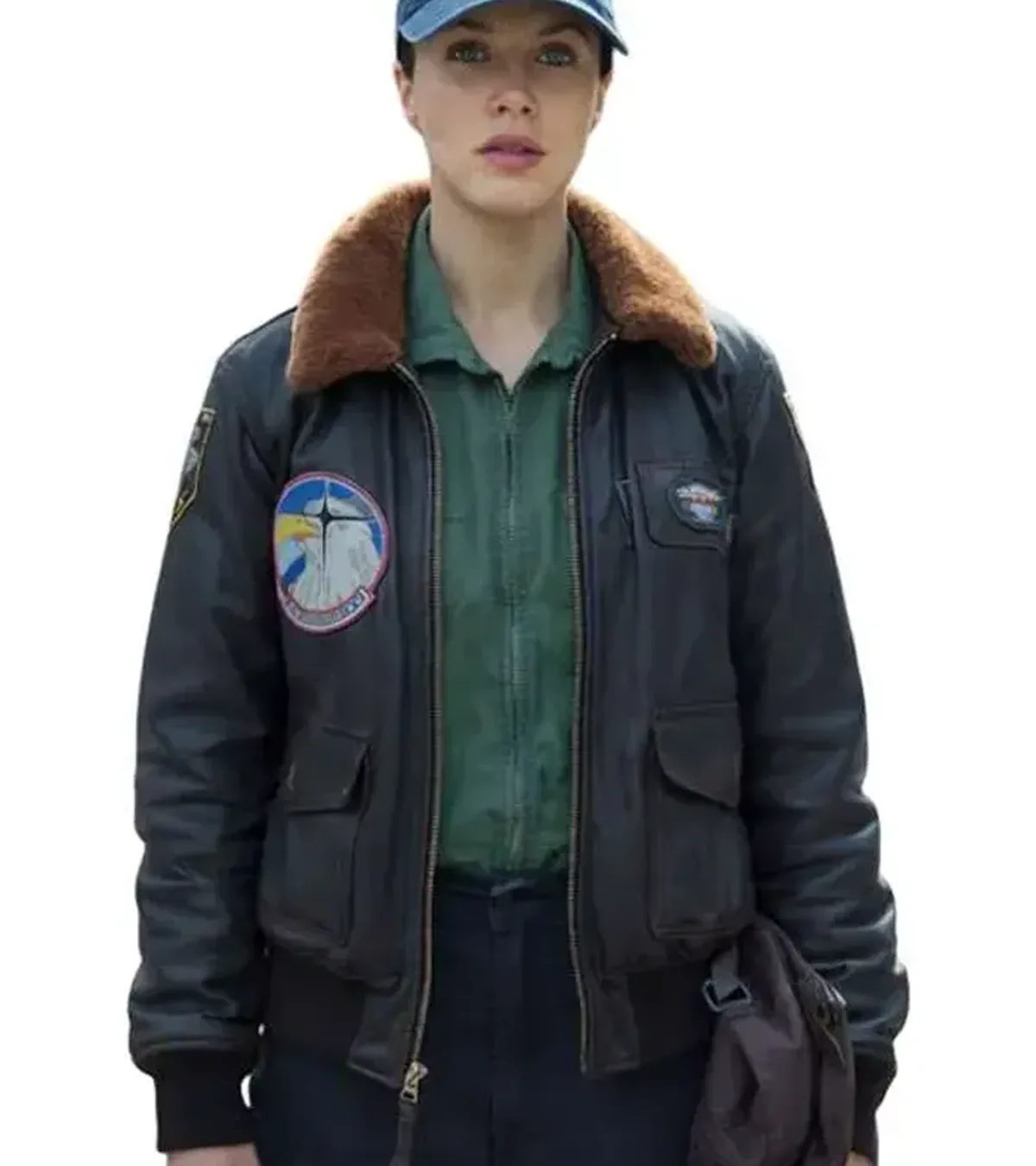 Charlotte Keene Silo S03 Flight Leather Bomber Jacket