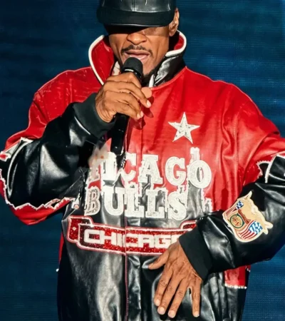 Chicago Bulls Usher R&B Tour Leather Jacket