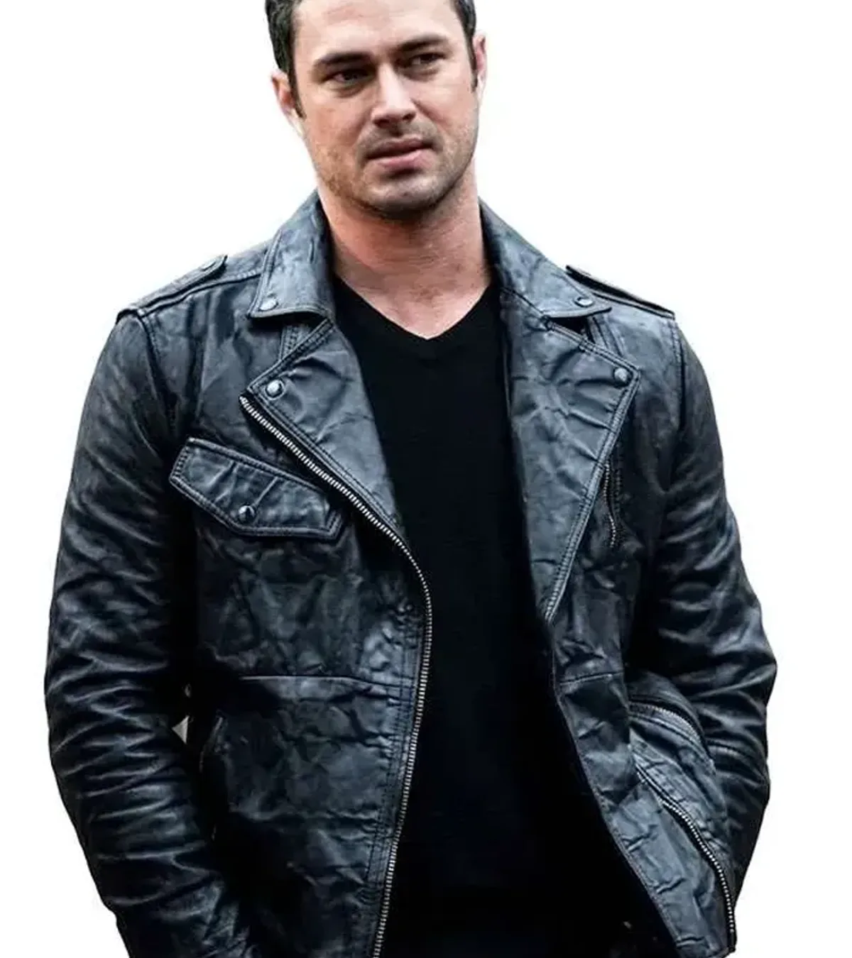 Chicago Fire Kelly Severide Biker Jacket