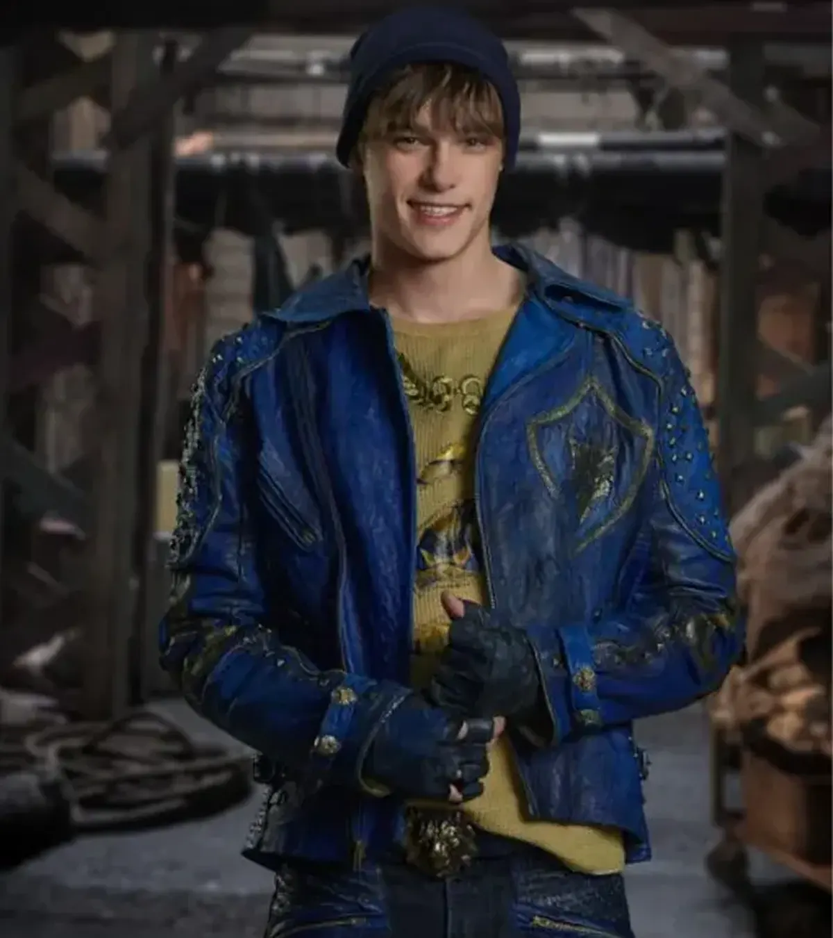 Descendants 2 Mitchell Hope Leather Jacket
