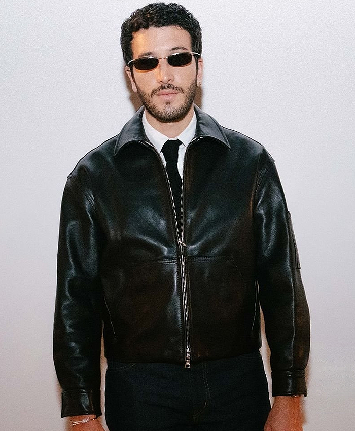 Fashion Show Sebastian Yatra Leather Jacket