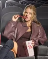Frankie Shop Samara Weaving Leather Jacket