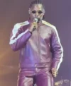 God We Trust Tour Asake Purple Jacket