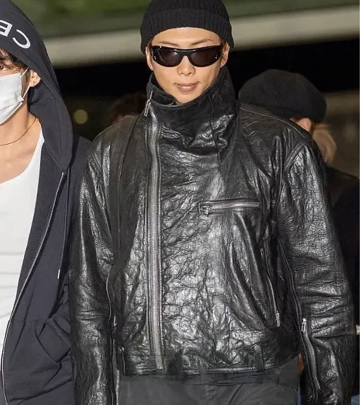 Incheon International Airport 2026 BTS RM Leather Jacket