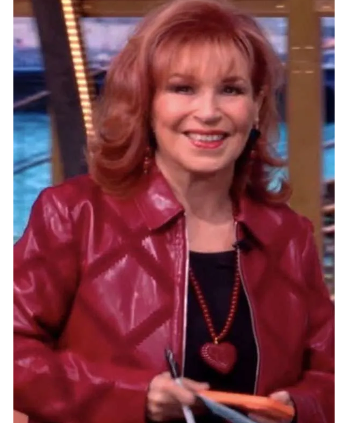 Joy Behar The View Leather Jacket