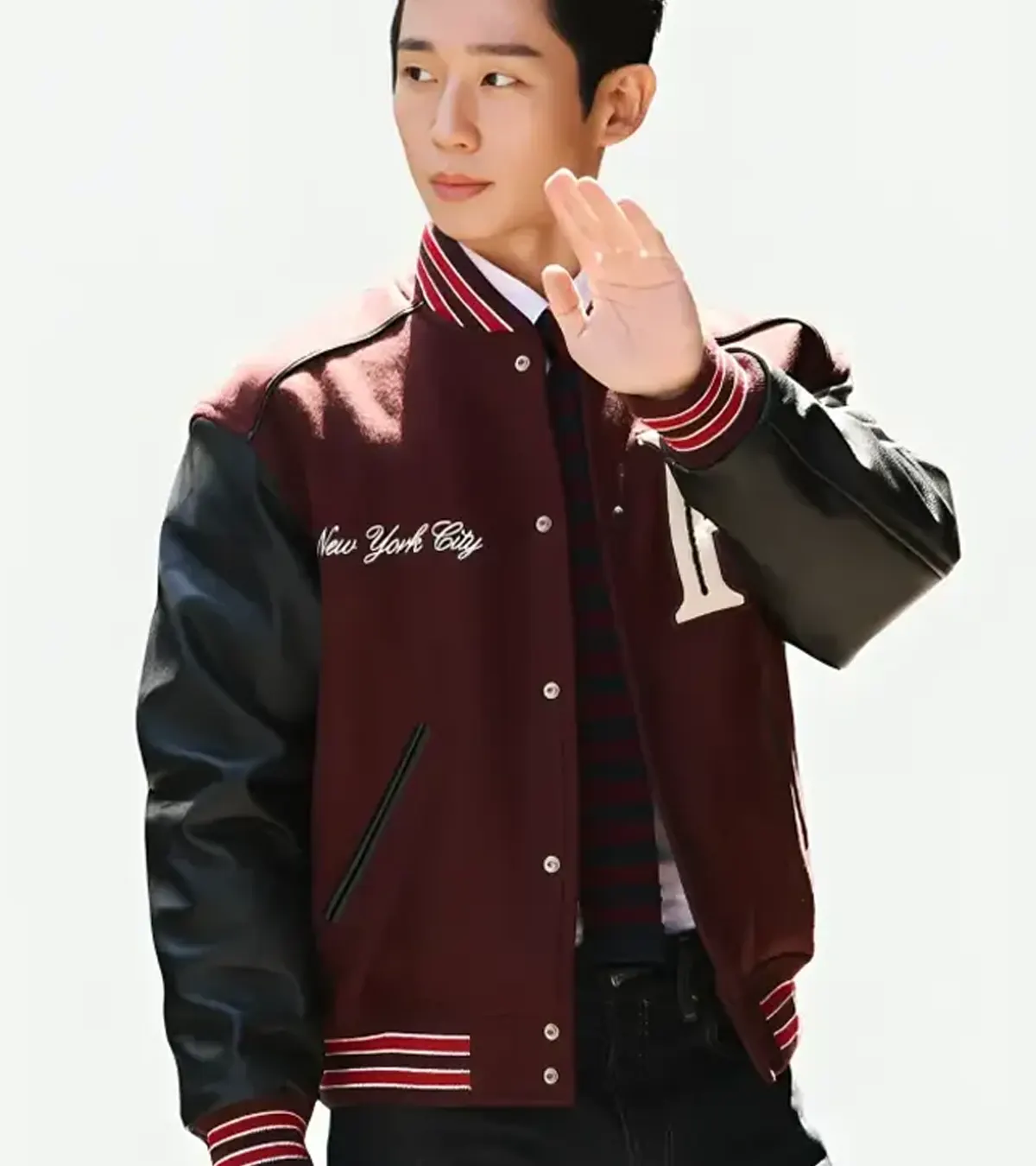 Jung Hae-in Tommy Hilfiger Varsity Jacket