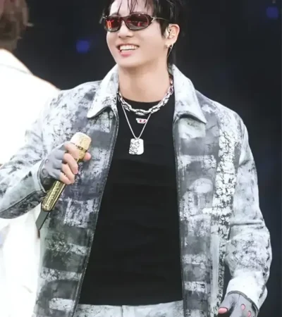 Jungkook BTS World Tour ARIRANG Diesel Jacket