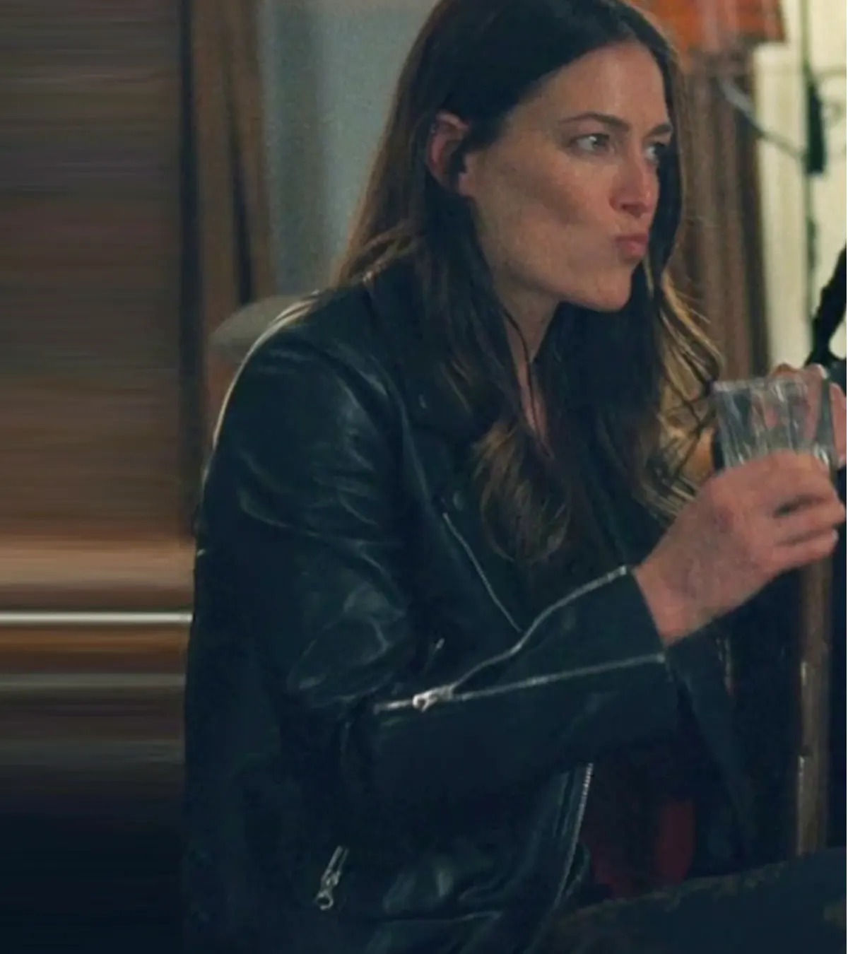Lauren Glazier Ransom Canyon S01 Leather Jacket
