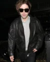 London Lennon Gallagher Black Leather Jacket