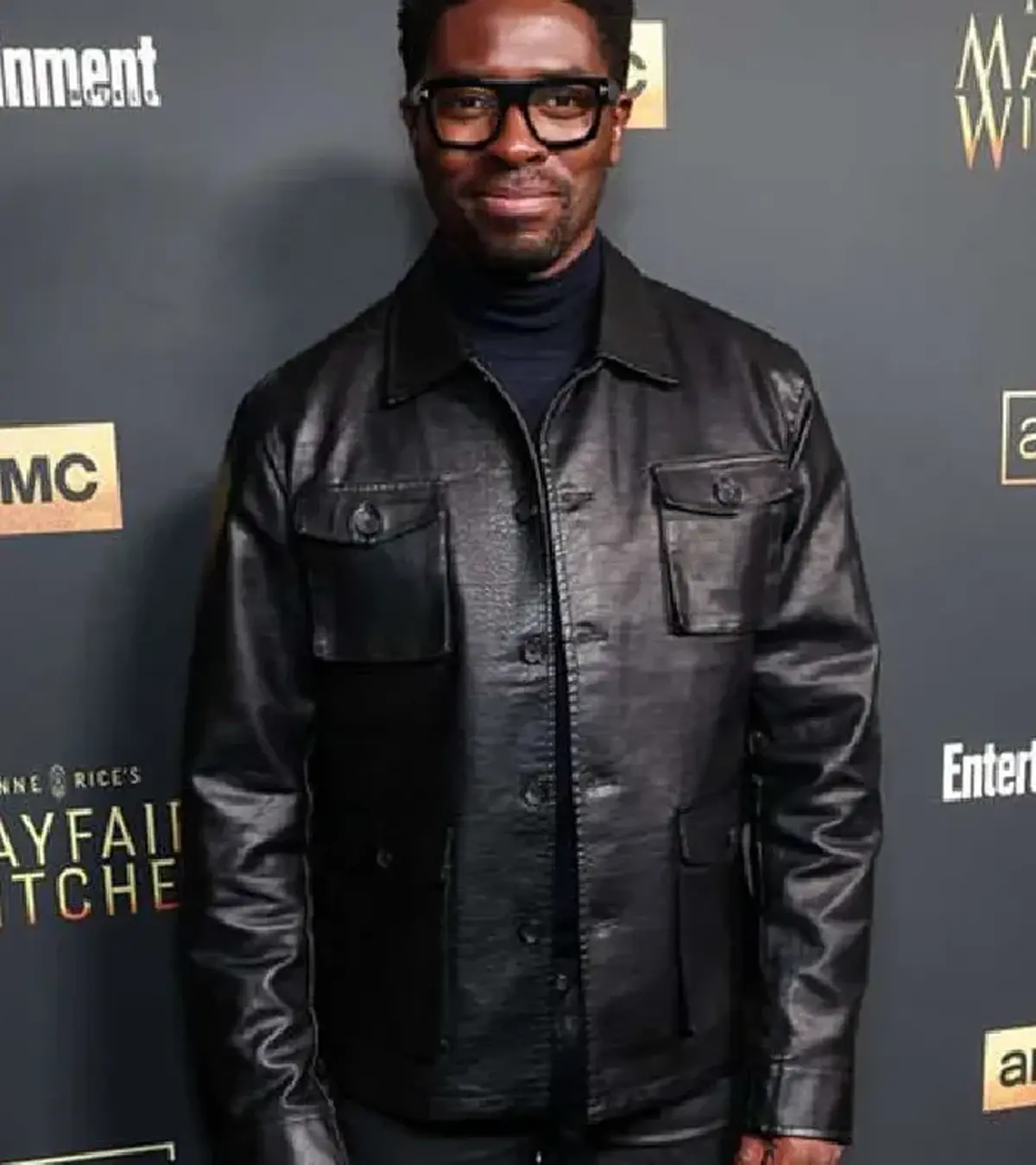 Mayfair Witches Tongayi Chirisa Leather Jacket