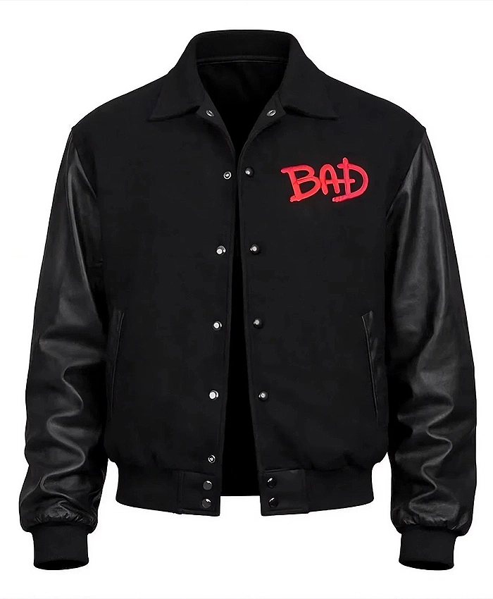 Michael Jackson Bad Varsity Jacket