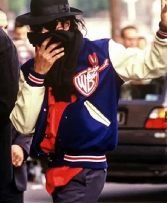 Michael Jackson Warner Bross Varsity Jacket