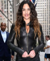 NYC Adria Arjona Black Leather Jacket