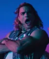 Noah Centineo Street Fighter 2026 Leather Vest