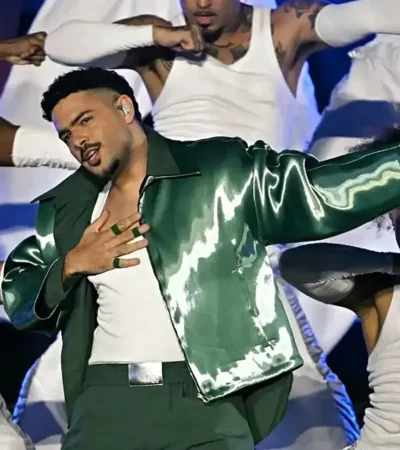 Pedro Sampaio Half Time Show Green Jacket