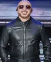 Pitbull Party After Dark Tour Leather Jacket