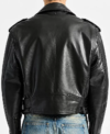 Queen Latifah Tv Show The Voice S30 Black Leather Biker Jacket Back