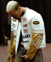 R and B Tour 2026 Chris Brown Vanson Leather Racing Moto Jacket Right