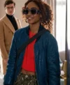 Savannah Steyn Ride or Die S01 Bomber Leather Jacket