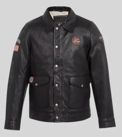 Steve Mcqueen Charlie Leather Jacket