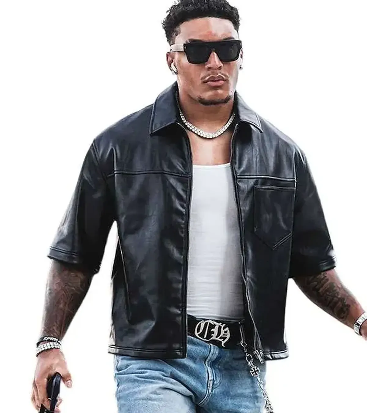 Tennessee 2026 Braelon Allen Leather Jacket