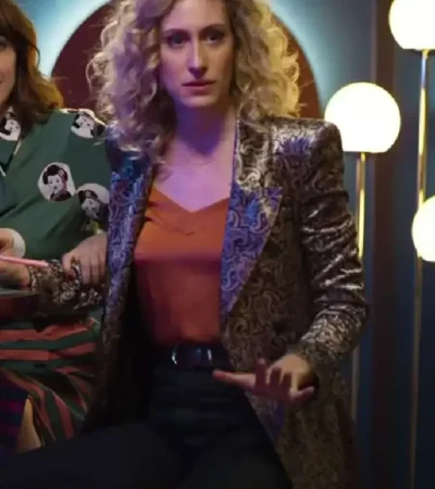 Teresa Riott Valeria Leather Blazer