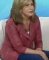The Today Show Hoda Kotb Leather Jacket