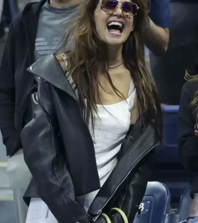 US Open 2026 Katie Holmes Leather Jacket On Sale