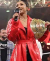 Wrestling Champions Kelani Jordan Leather Coat
