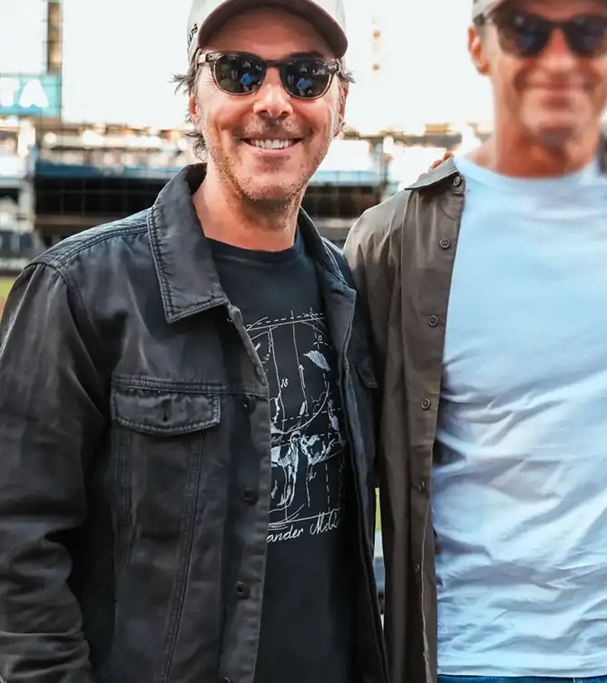 Yankees Game Shawn Levy Leather Jacket