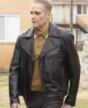 Yul Vazquez Will Trent S03 Black Leather Jacket