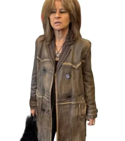 Zelda Southport Ted Lasso S04 Distressed Leather Coat