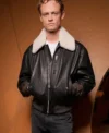 Anson Boon Paris Fashion Week 2026 Bomber Leather Jacket