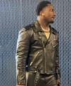 Arriving Lumen Field Deebo Samuel Sr. Leather Jacket