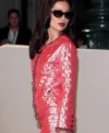 Buy Alexa Demie Paris Fashion Week Show 2026 Pink Quilted Jacket On Sale