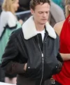 Buy Anson Boon Paris Fashion Week 2026 Black Leather Aviator Bomber Jacket On Sale