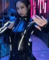 Buy K-Pop Blackpink Jump Black Leather Jacket On Sale