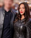 Buy Louis Vuitton show Paris 2026 Michele De Bruyne Black Leather Jacket On Sale