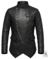 Buy Mens Black Steampunk Real Leather Jacket