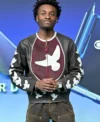 Buy Miles Caton 2026 MTV VMAS Brown Leather Jacket On Sale