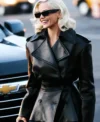 Buy NYC Fashion Show 2026 Hayes Warner Black Leather Jacket On Sale
