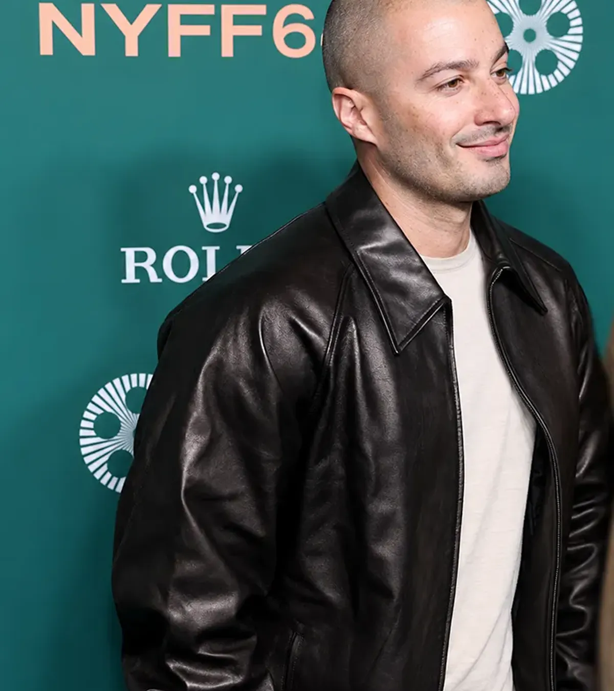 New York Film Festival 2026 Jason Bard Yarmosky Black Leather Jacket Buy New York Film Festival 2026 Jason Bard Yarmosky Black Leather Jacket