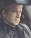 Buy Patrick Dempsey Memory of a Killer 2026 Angelo Doyle Black Leather Jacket On Sale
