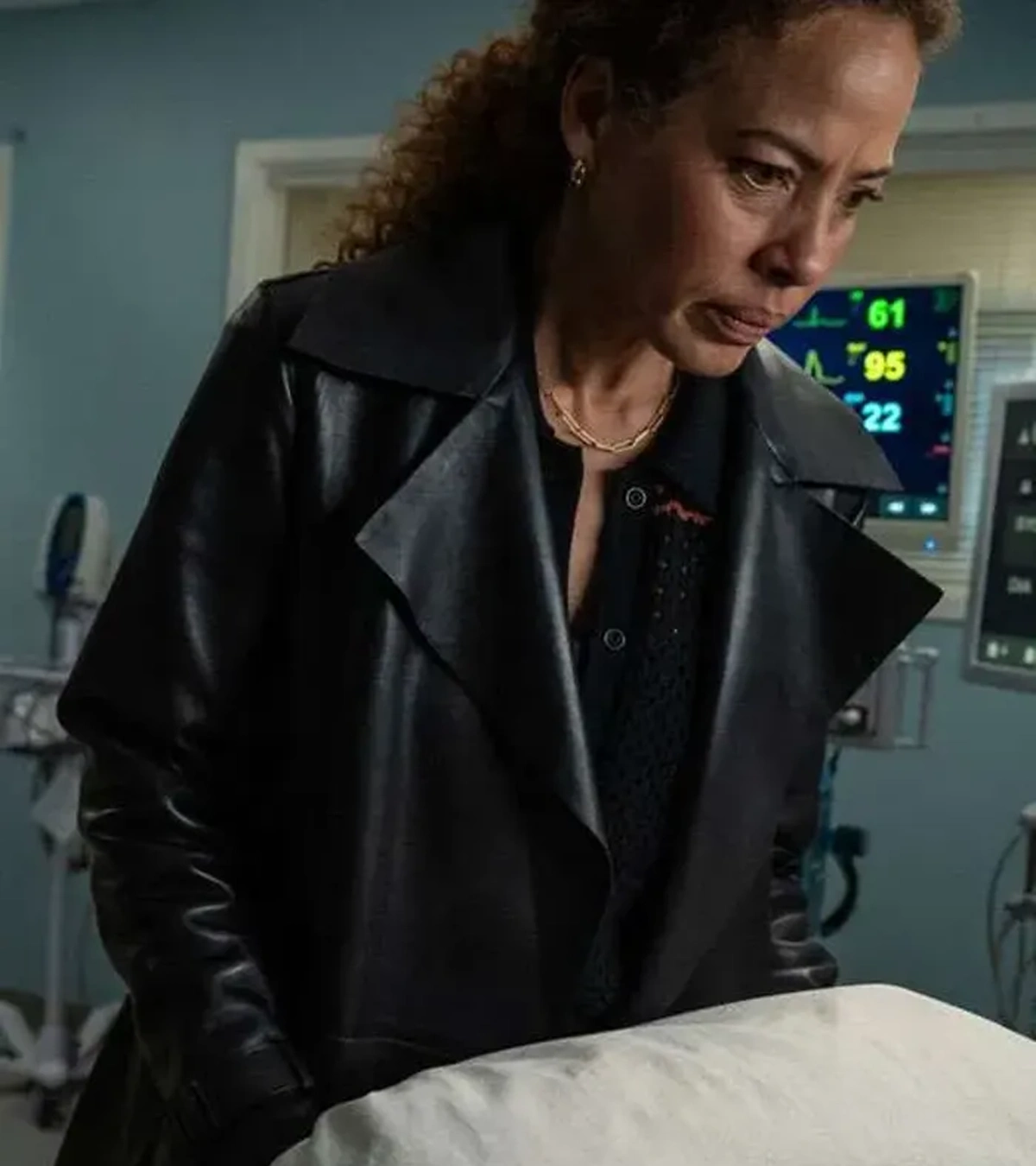 Buy Tawny Cypress TV Series Yellowjackets S03 Taissa Black Leather Trench Coat