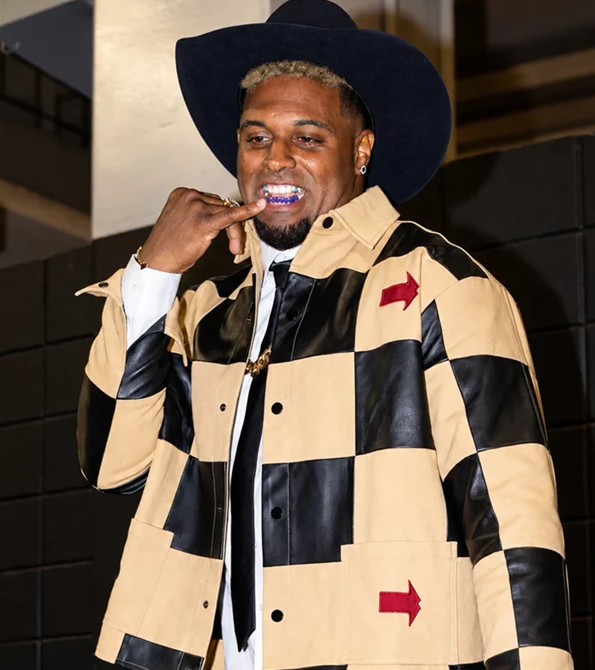 Buy Team New Orleans Saints Arrival 2026 Cam Jordan Leather Jacket On Sale
