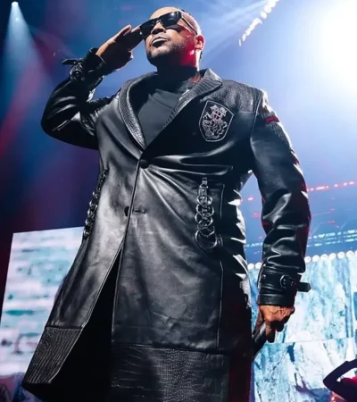Buy The Last King World Tour 2026 Don Omar Leather Coat On Sale