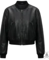 Buy Womens Black Aviator A1 Real Leather Bomber Jacket
