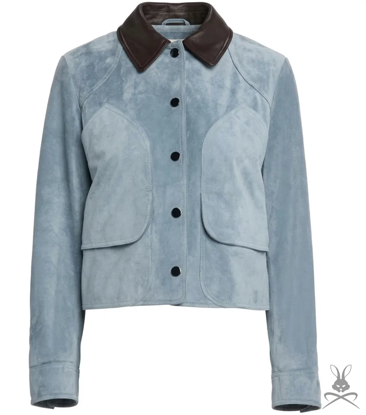 Buy Womens Crop Suede Leather Jacket