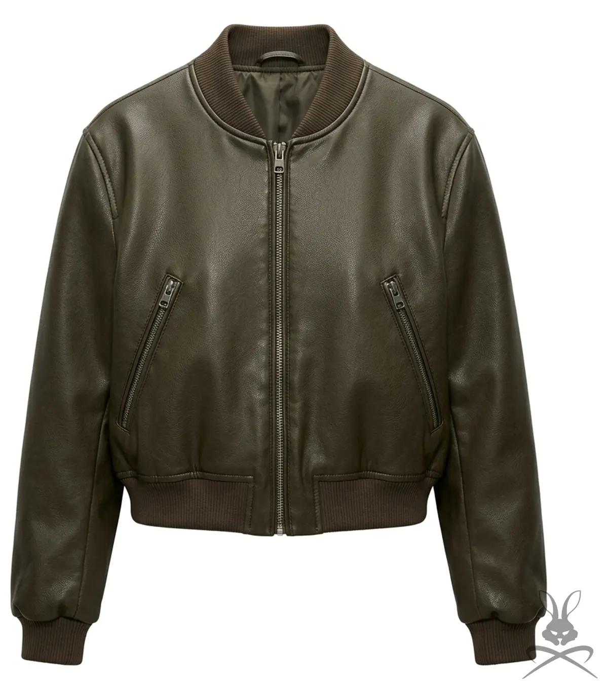 Buy Womens Olive Aviator A1 Real Leather Bomber Jacket